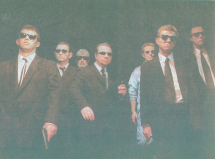 scan of newspaper review